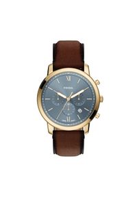 Fossil Zegarek Neutra FS6162 Brązowy. Kolor: brązowy. Materiał: skóra #1