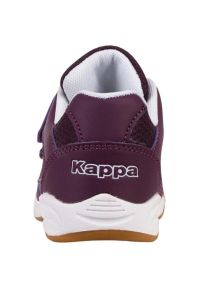 Buty Kappa Kickoff K Jr 260509K 2610 fioletowe. Zapięcie: rzepy. Kolor: fioletowy. Materiał: guma, skóra, materiał, syntetyk, kauczuk. Szerokość cholewki: normalna #3