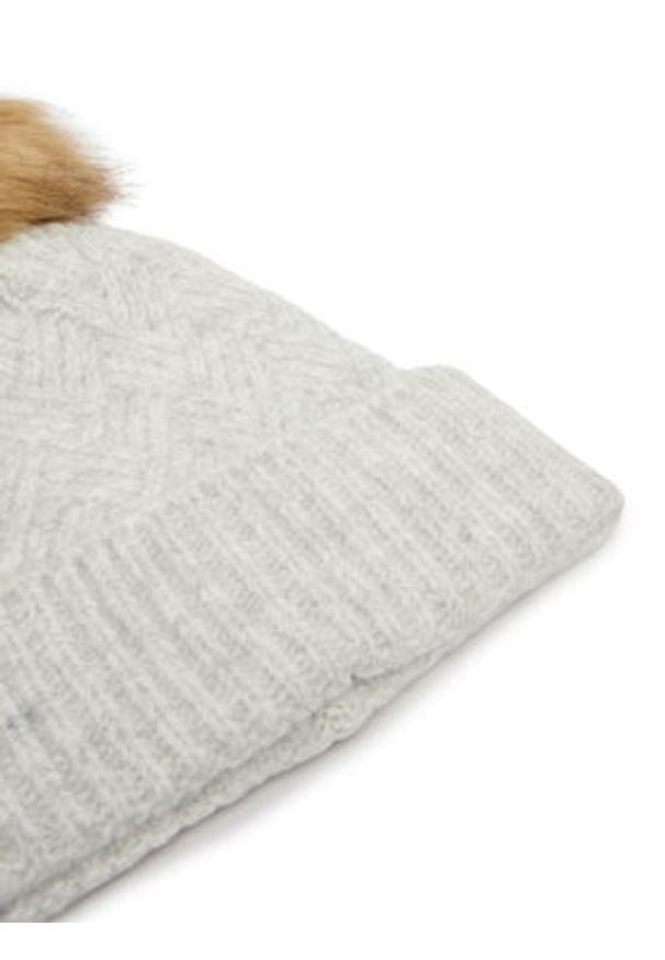 only - ONLY Czapka Kate 15297982 Szary. Kolor: szary. Materiał: poliester