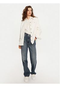 Tommy Jeans Koszula DW0DW18871 Écru Relaxed Fit. Materiał: sztruks, bawełna #5