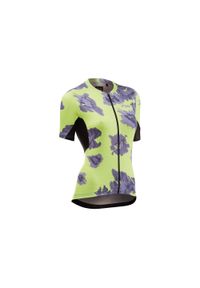 Koszulka rowerowa damska NORTHWAVE Force Evo Woman Jersey. Kolor: fioletowy, żółty, wielokolorowy. Materiał: jersey. Sport: kolarstwo
