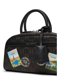 Karl Lagerfeld - KARL LAGERFELD Torebka B1W30025 Brązowy. Kolor: brązowy. Materiał: skórzane #3