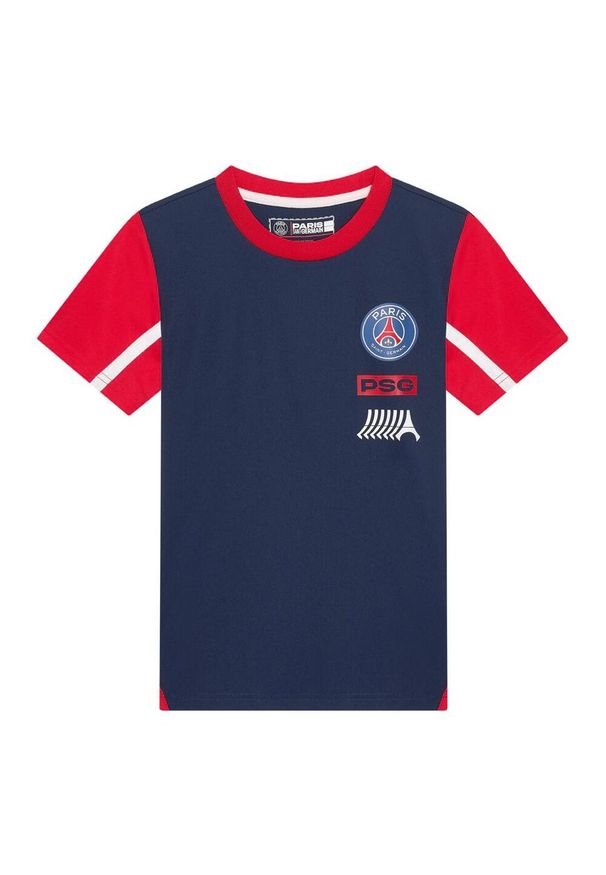 PSG - Strój Piłkarski Paris Saint-Germain Niebieski 25/26. Kolor: czerwony, niebieski, wielokolorowy. Materiał: poliester. Sport: piłka nożna