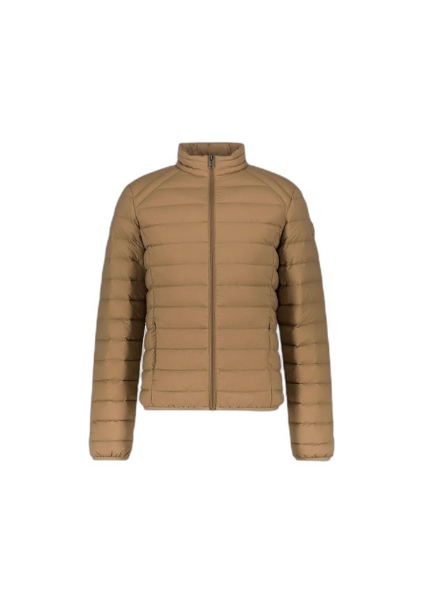 Jott - Lekka kurtka puchowa dla dorosłych JOTT Aragon. Kolor: brązowy. Materiał: puch. Sezon: zima. Sport: turystyka piesza