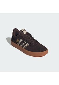 Adidas - adidas Sneakersy Vl Court 3.0 Shoes KI3347 Brązowy. Kolor: brązowy. Materiał: materiał #2