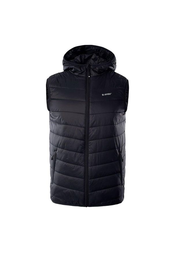 Hi-tec - Bezrękawnik Męska Pikowanie Sinlus. Kolor: niebieski. Długość rękawa: bez rękawów. Sport: turystyka piesza