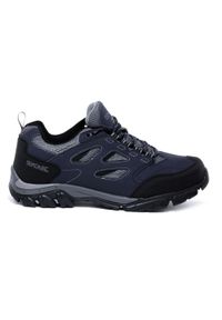 Buty trekkingowe męskie Holcombe IEP Low Regatta. Kolor: wielokolorowy, niebieski, szary. Materiał: poliester