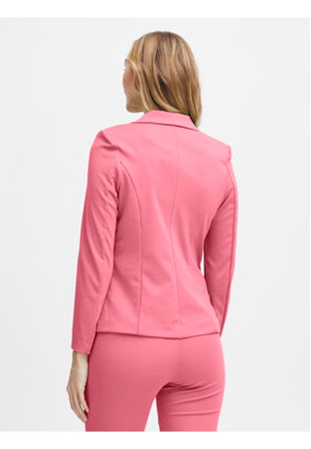 Fransa Marynarka 20605896 Różowy Regular Fit. Kolor: różowy. Materiał: syntetyk