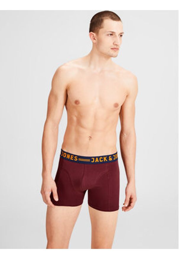 Jack & Jones Komplet bokserek Lichfield 12113943 Kolorowy. Materiał: bawełna. Wzór: kolorowy