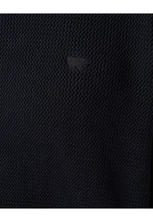 Wrangler - WRAGLER CREWNECK SWEATER MĘSKI SWETER CIEPŁY ELEGANCKI BLACK 112350515 W8F0011936. Styl: elegancki