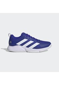 Buty do chodzenia dla dorosłych Adidas Court Team Bounce 2.0 Shoes. Kolor: biały, wielokolorowy, niebieski, szary. Materiał: materiał. Sport: turystyka piesza