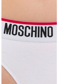 Moschino Underwear Stringi (2-pack) kolor biały. Kolor: biały #2