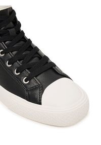 Calvin Klein Trampki Vulc Lace Up Hightop Lth HW0HW03076 Czarny. Kolor: czarny. Materiał: skóra #6