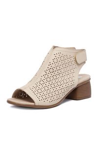 Remonte Sandały CEO-R8777-60 Beżowy. Kolor: beżowy. Materiał: skóra #8