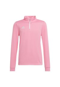 Adidas - Bluza piłkarska dla dzieci adidas Entrada 22 Training Top. Kolor: różowy. Sport: piłka nożna