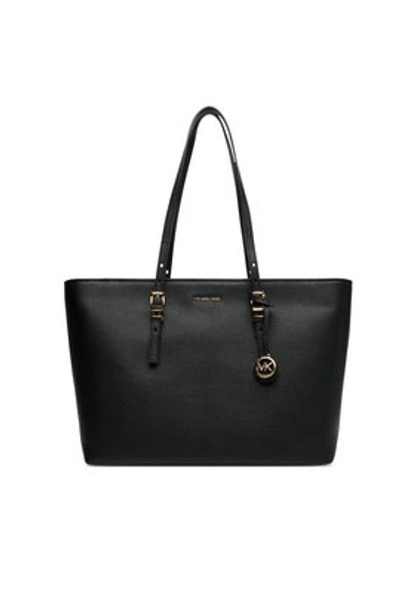 MICHAEL Michael Kors Torebka Quinn 30T5GQNT9L Czarny. Kolor: czarny. Materiał: skórzane