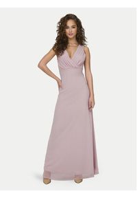 only - ONLY Sukienka wieczorowa Anna 15320261 Różowy Regular Fit. Kolor: różowy. Materiał: syntetyk. Styl: wizytowy #5