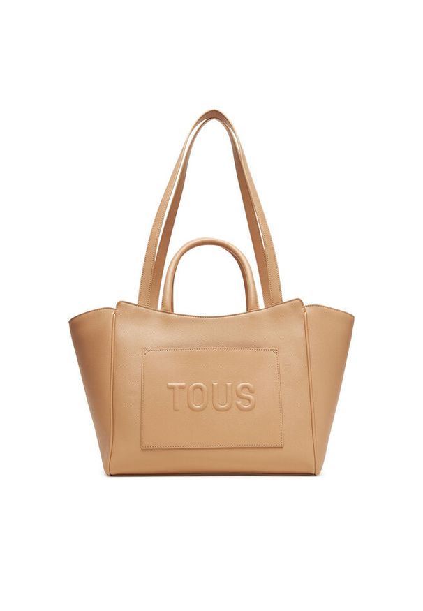 Tous - Torebka TOUS. Kolor: beżowy