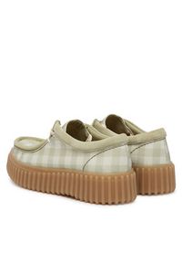 Clarks Półbuty Torhill Bee 26186299 Zielony. Kolor: zielony. Materiał: materiał #6