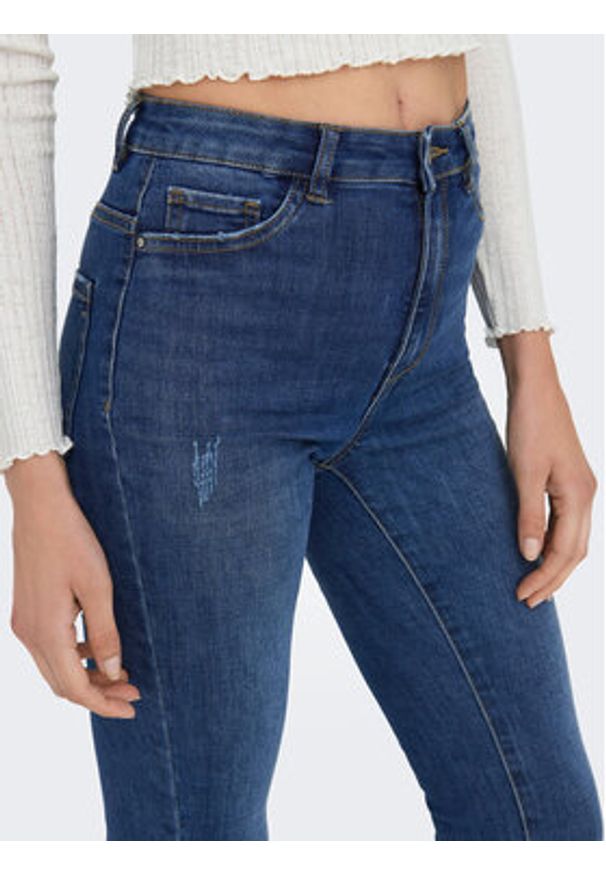 only - ONLY Jeansy 15292693 Niebieski Skinny Fit. Kolor: niebieski