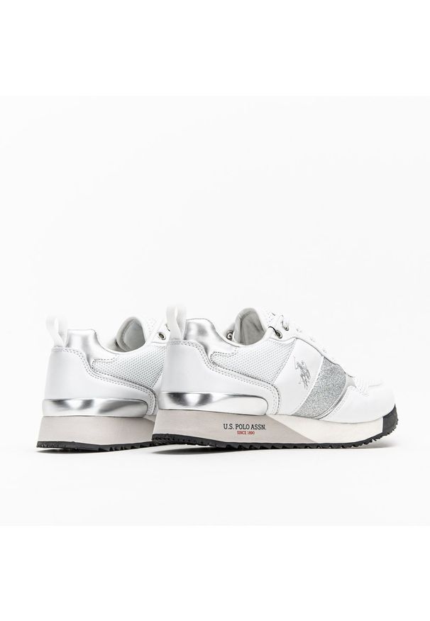 Buty sportowe damskie U.S. Polo Assn. Frida White (FRIDA4113S1/YM1). Kolor: biały. Sezon: jesień, lato