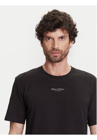Marc O'Polo T-Shirt B21 2012 51382 Czarny Regular Fit. Typ kołnierza: polo. Kolor: czarny. Materiał: bawełna #3