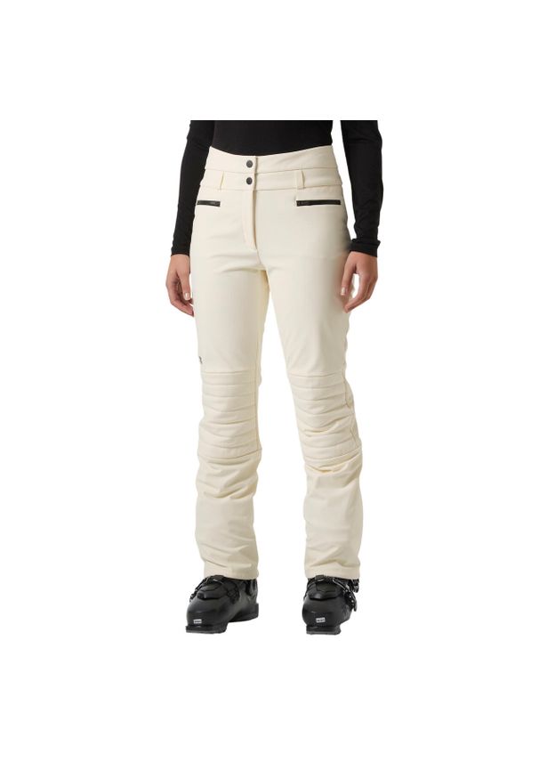 Spodnie narciarskie dla kobiet Helly Hansen Avanti Stretch 2.0. Kolor: biały, beżowy, wielokolorowy. Sezon: zima. Sport: narciarstwo