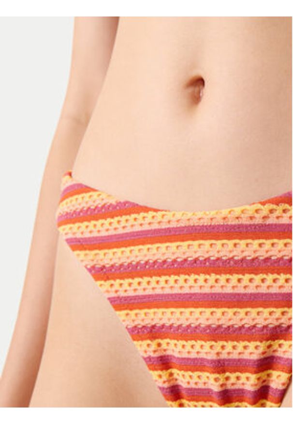 Seafolly Dół od bikini Calypso 40305-247 Pomarańczowy. Kolor: pomarańczowy. Materiał: syntetyk