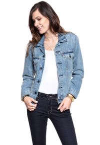 Levi's® - DAMSKA KURTKA JEANSOWA LEVI’S Trucker Jeans 723340146. Materiał: jeans