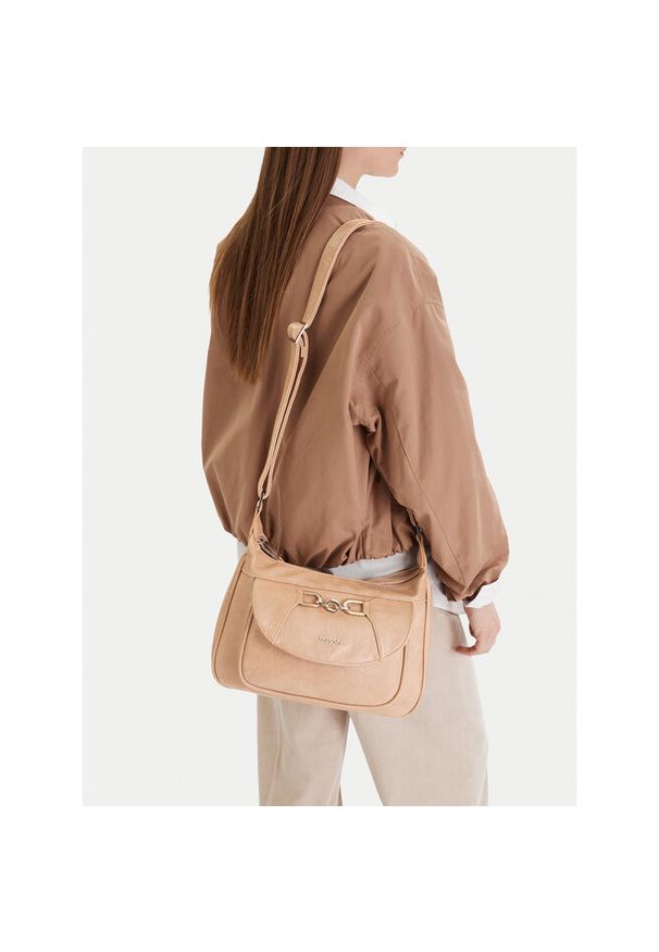 Torebka Lasocki. Kolor: brązowy