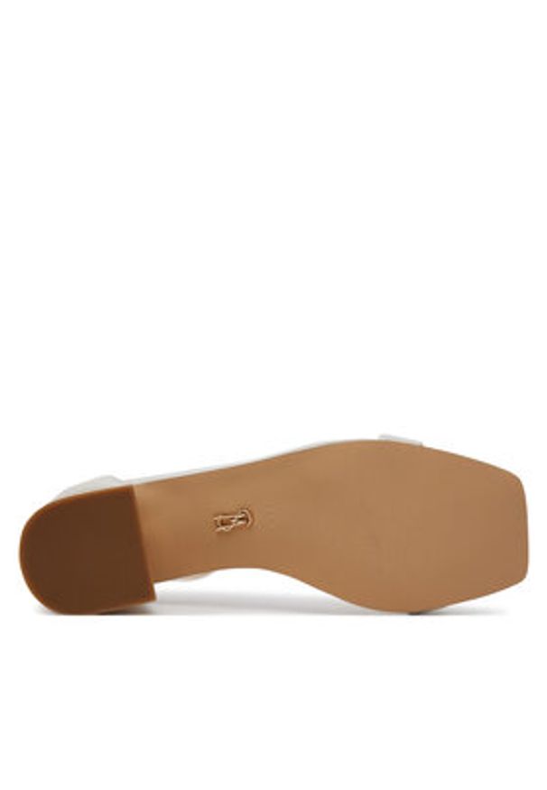 Steve Madden Sandały Gena SM11003579 Écru. Kolor: kremowy. Materiał: skóra