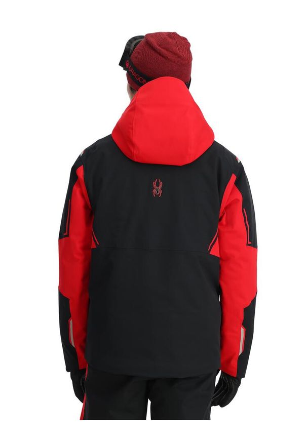 Kurtka narciarska męska Spyder Titan. Kolor: czerwony. Sezon: zima. Sport: narciarstwo