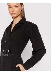 Pinko Kombinezon Little Rock 1J10R8 Y78N Czarny Regular Fit. Kolor: czarny. Materiał: bawełna. Styl: rockowy #4