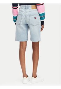 Tommy Jeans Bermudy DW0DW23123 Niebieski jasny Regular Fit. Kolor: niebieski. Materiał: bawełna #5