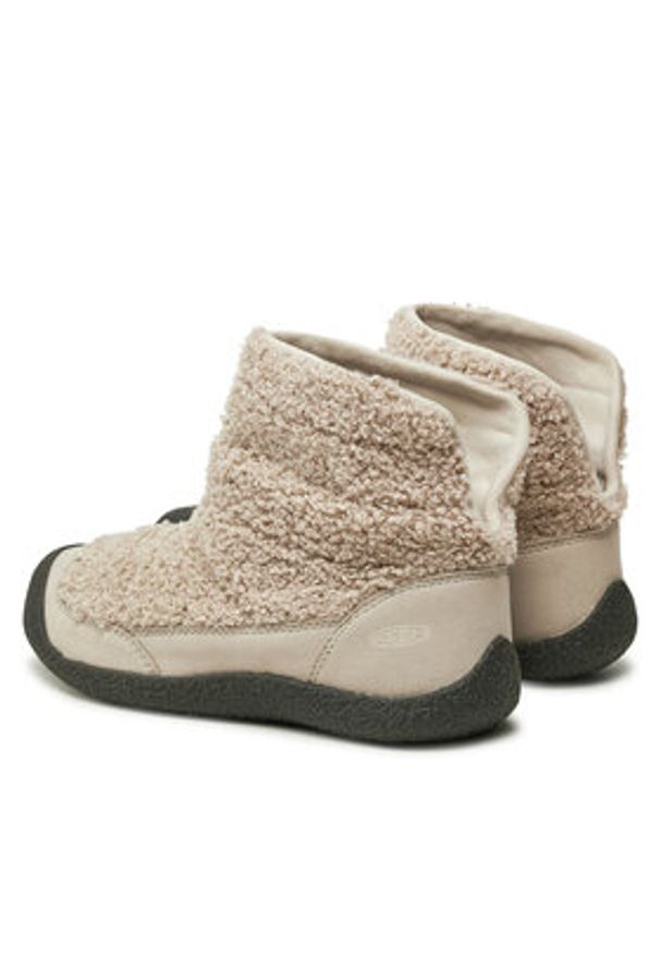 keen - Keen Śniegowce Howser Fold Down 1029458 Beżowy. Kolor: beżowy. Materiał: materiał