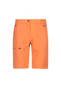 Damskie szorty bermudzkie CMP. Kolor: żółty, wielokolorowy, pomarańczowy. Sport: turystyka piesza #1