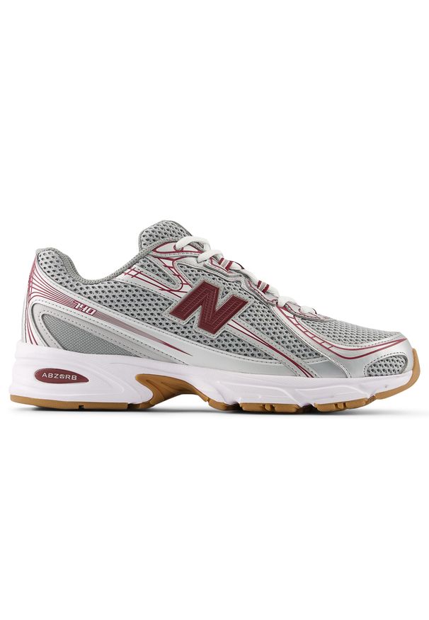 Buty unisex New Balance U740MS2 – szare. Kolor: szary. Materiał: materiał, syntetyk. Szerokość cholewki: normalna. Sezon: lato. Sport: turystyka piesza