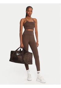 Reebok Biustonosz sportowy Reebok X Ewa Chodakowska RK25310CCW Brązowy. Kolor: brązowy. Materiał: syntetyk #7