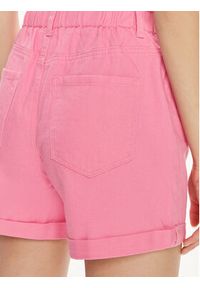 Vero Moda Szorty materiałowe Lyra 10307784 Różowy Loose Fit. Kolor: różowy. Materiał: bawełna #7
