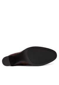 Lauren Ralph Lauren - LAUREN RALPH LAUREN Botki 802974475002 Brązowy. Kolor: brązowy. Materiał: skóra