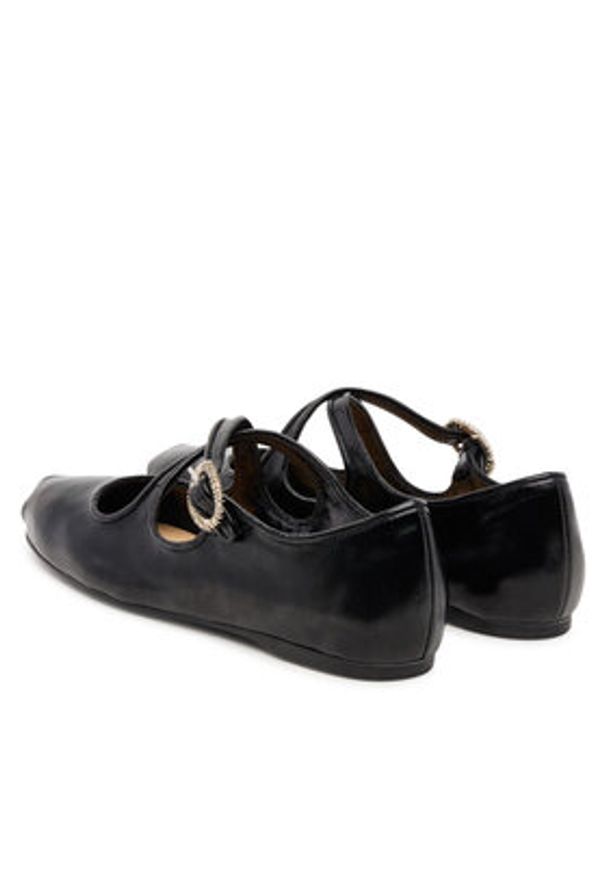 BALAGAN - Balagan Baleriny Doris Czarny. Kolor: czarny. Materiał: skóra