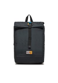 Discovery Plecak Roll Top Backpack D00722.06 Czarny. Kolor: czarny. Materiał: materiał #1
