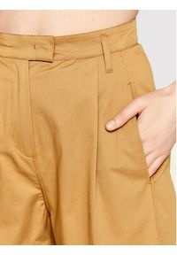 Sisley Spodnie materiałowe 4FETLF00B Brązowy Relaxed Fit. Kolor: brązowy. Materiał: bawełna #5