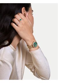 Daniel Wellington Zegarek Crystalline Bezel 3 DW00100824 Złoty. Kolor: złoty #7
