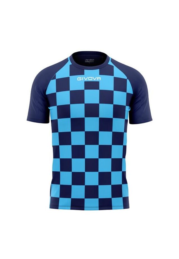 Givova Dama Sports Koszulka Celesta Navy M.. Kolor: niebieski. Materiał: poliester. Długość rękawa: krótki rękaw. Długość: krótkie. Wzór: haft. Sport: fitness, piłka nożna