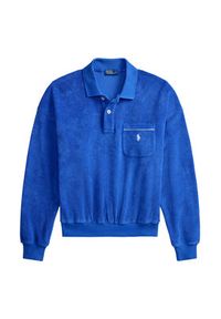 Polo Ralph Lauren Bluza 211A12737001 Niebieski Relaxed Fit. Typ kołnierza: polo. Kolor: niebieski. Materiał: bawełna #3