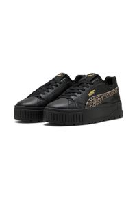 Puma - Damskie sneakersy Karmen II Animal Flair PUMA Black Dusky Gray. Okazja: na co dzień. Kolor: czarny, szary, wielokolorowy