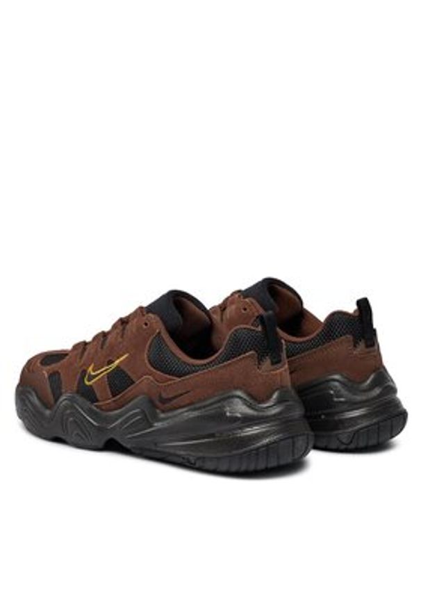 Nike Sneakersy Tech Hera FJ9532 200 Brązowy. Kolor: brązowy. Materiał: zamsz, skóra