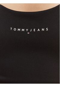 Tommy Jeans Sukienka codzienna Linear DW0DW22338 Czarny Slim Fit. Okazja: na co dzień. Kolor: czarny. Materiał: wiskoza. Typ sukienki: proste. Styl: casual #2
