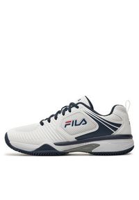 Fila Buty do tenisa Veloce Men FTM24103 Biały. Kolor: biały. Sport: tenis #5